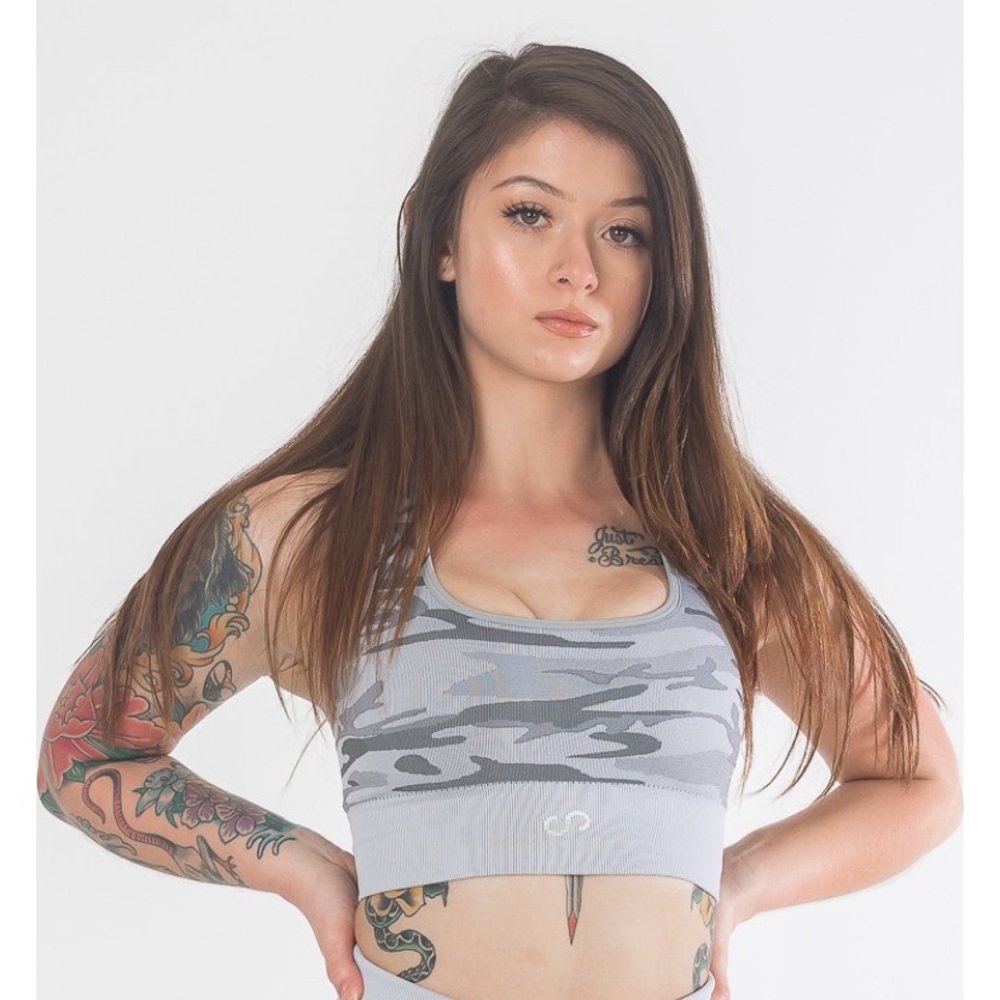 Camouflage Sports Bra